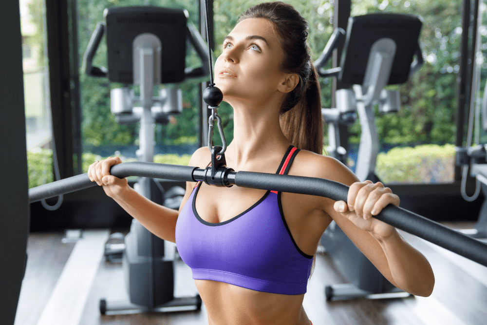Wide Grip Pull Down with Partial Reps