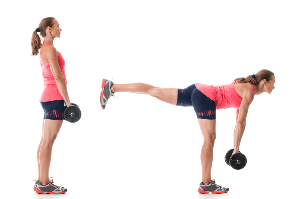 Single Leg Deadlift w Dumbbell