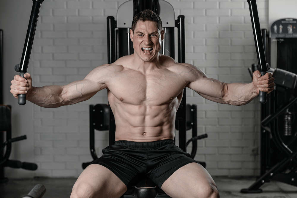 chest fly machine