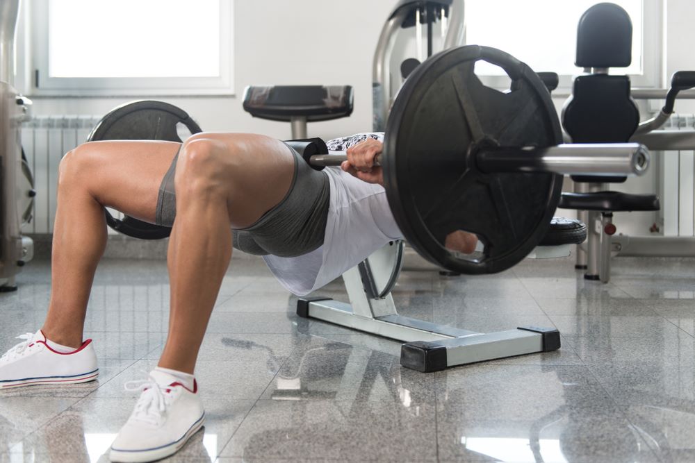 barbell hip thrust