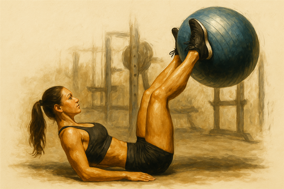 Ball Leg Lifts