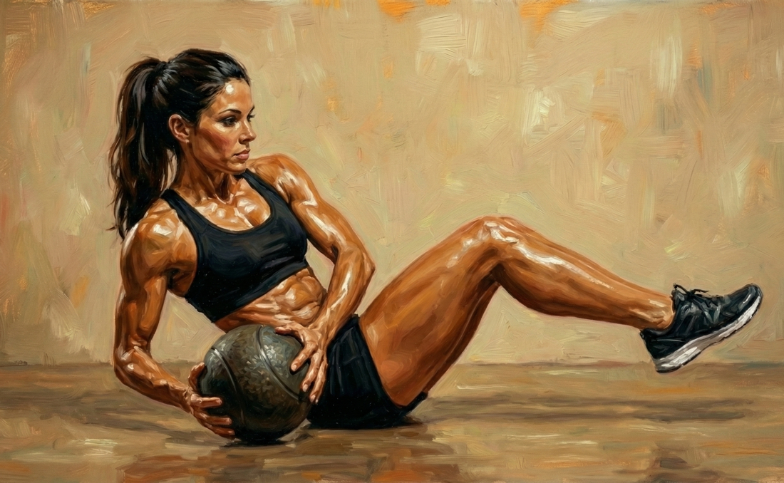 Russian Twist with Ball
